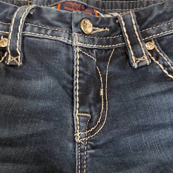 Rock RevivalJeans Sz 26 Blue Distressed Whisper New w/out Tags - Picture 5 of 14